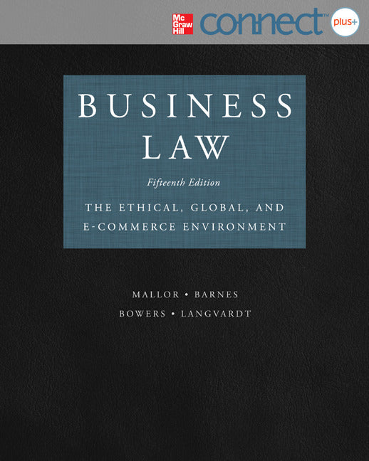 Business Law With Connect Access Card