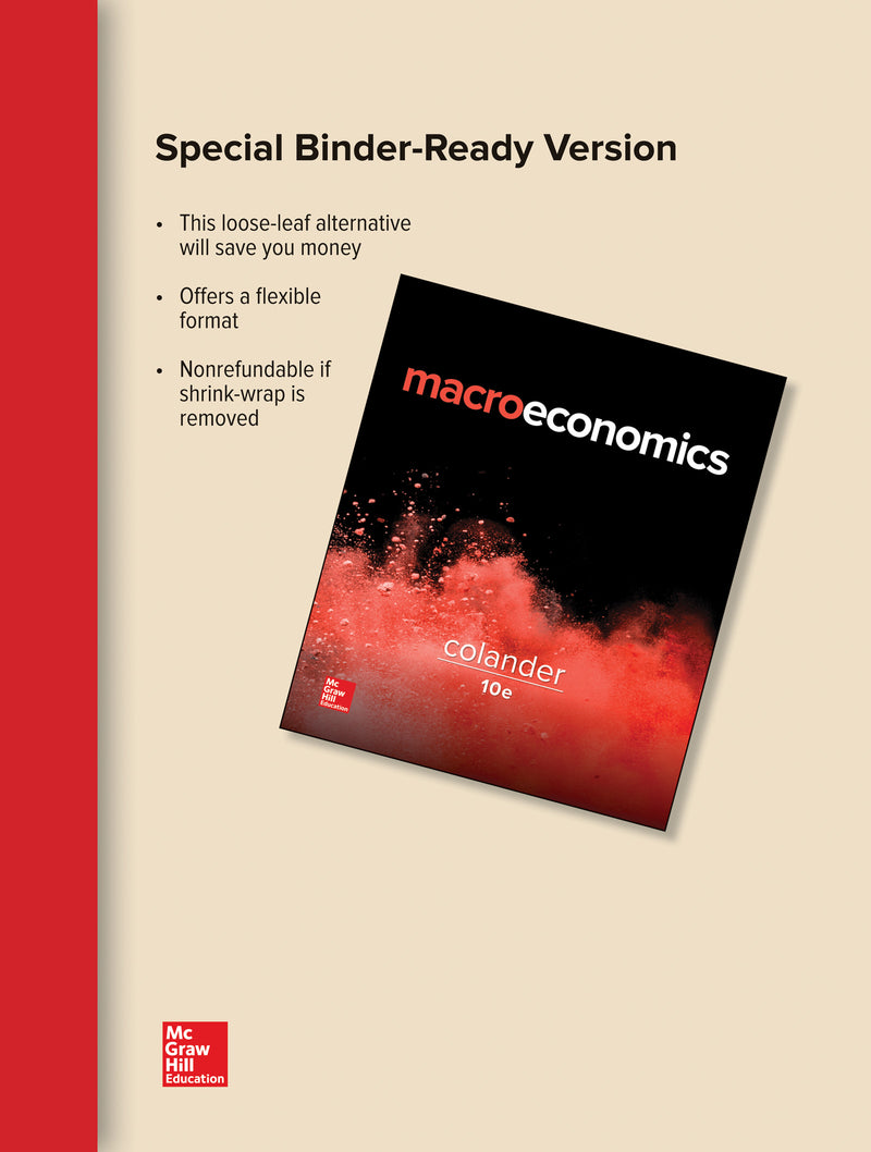 Loose Leaf For Macroeconomics