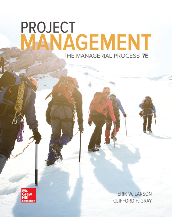 Project Management The Managerial Process 7e