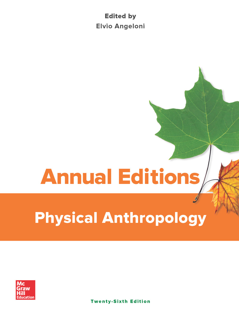Annual Editions Physical Anthropology 26 E 26e
