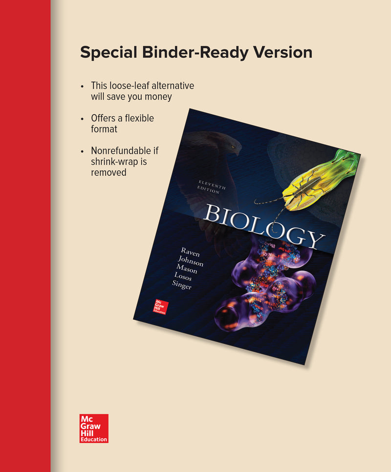 Loose Leaf For Biology