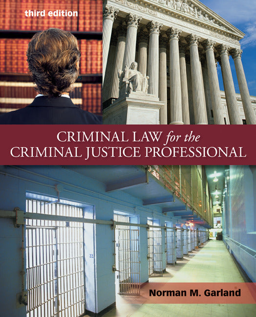 Loose Leaf For Criminal Law For The Criminal Justice Professional With Connect Access Card  3e
