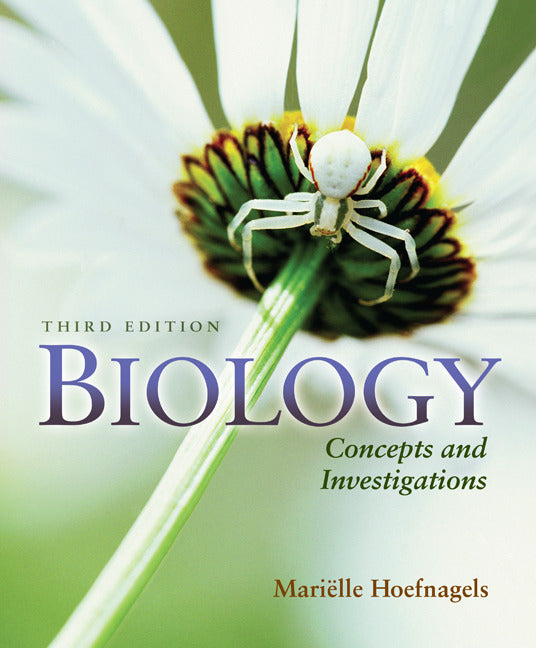 Combo Loose Leaf Version Of Biology Concepts & Investigations Packaged With Connect Access Card 3e