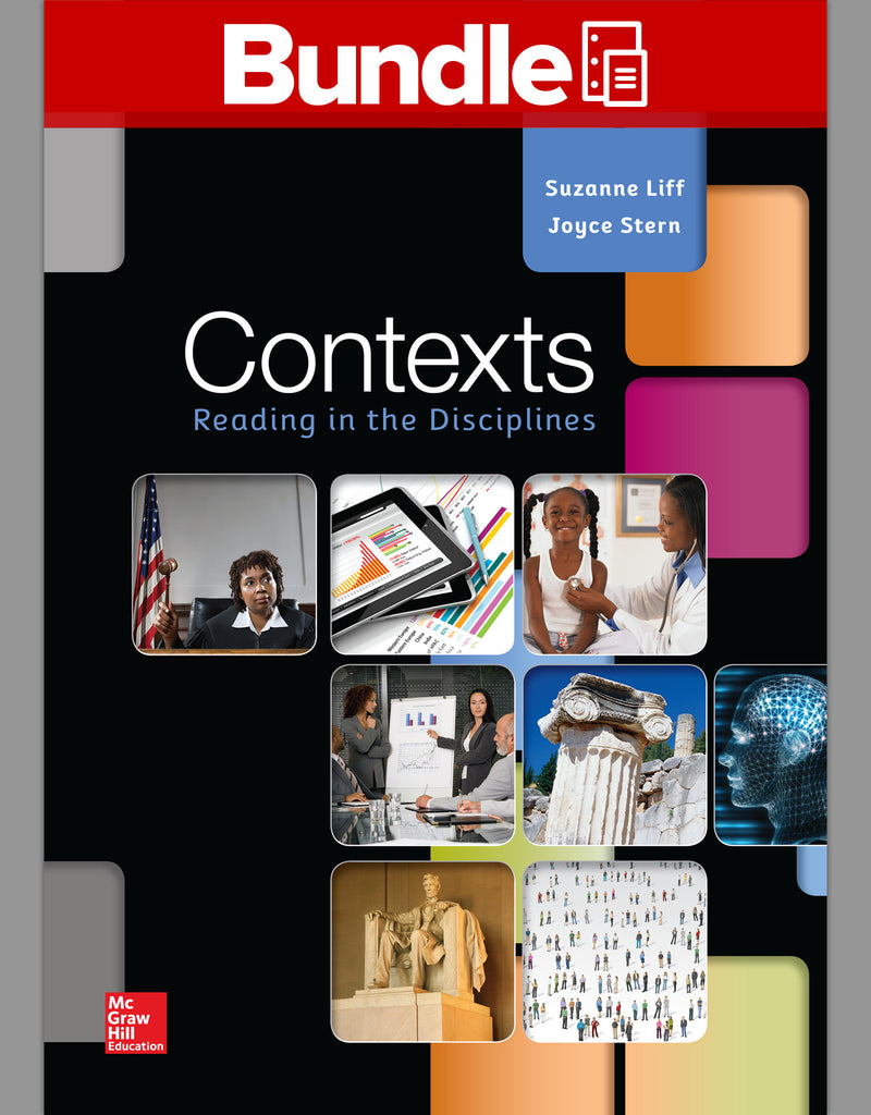 Loose Leaf Contexts Reading In The Disciplines W  Connect Reading 3.0 Access Card