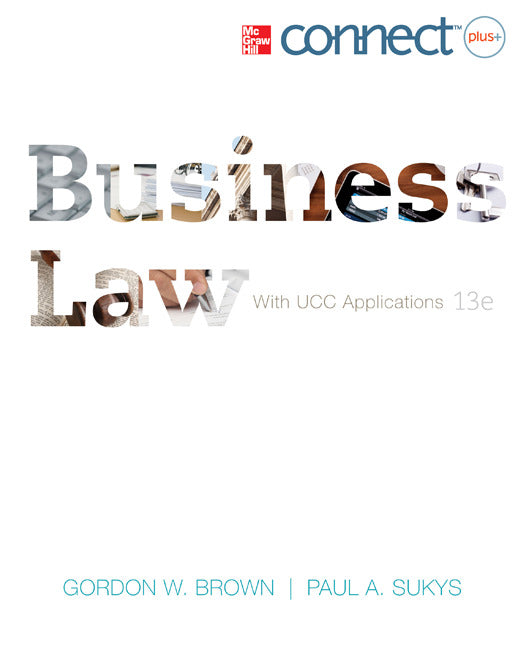 Business Law With Ucc Applications Student Edition ; Cnct+