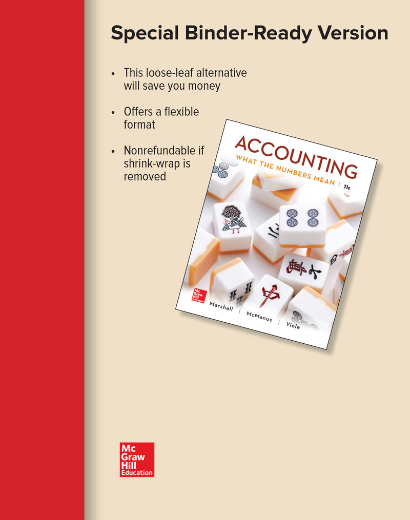Loose Leaf For Accounting What The Numbers Mean