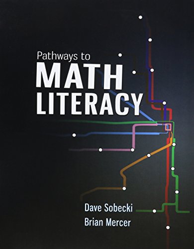 Pathways To Math Literacy Loose Leaf With Connect Math Hosted By Aleks