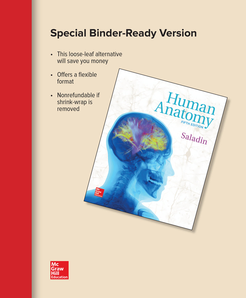 Loose Leaf For Human Anatomy 5e
