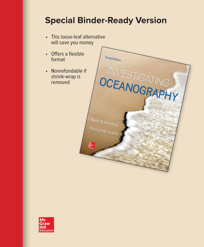 Loose Leaf For Investigating Oceanography 2e