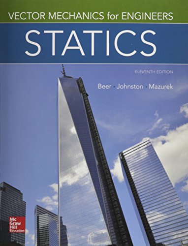 Package Vector Mechanics For Engineers Statics With 1 Semester Connect Access Card