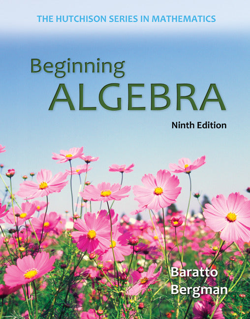Beginning Algebra With Aleks Standalone 18 Week Access Card 9e