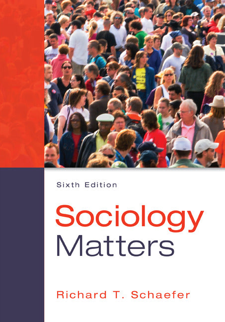 Looseleaf For Sociology Matters 6e