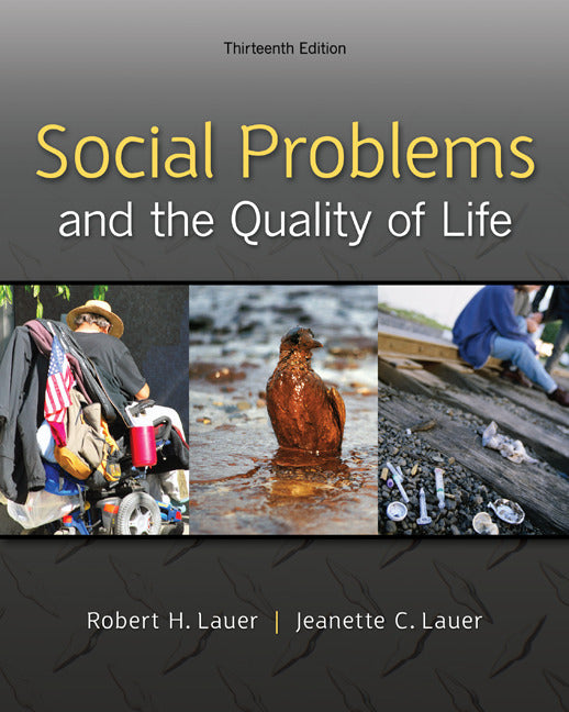 Looseleaf For Social Problems & The Quality Of Life