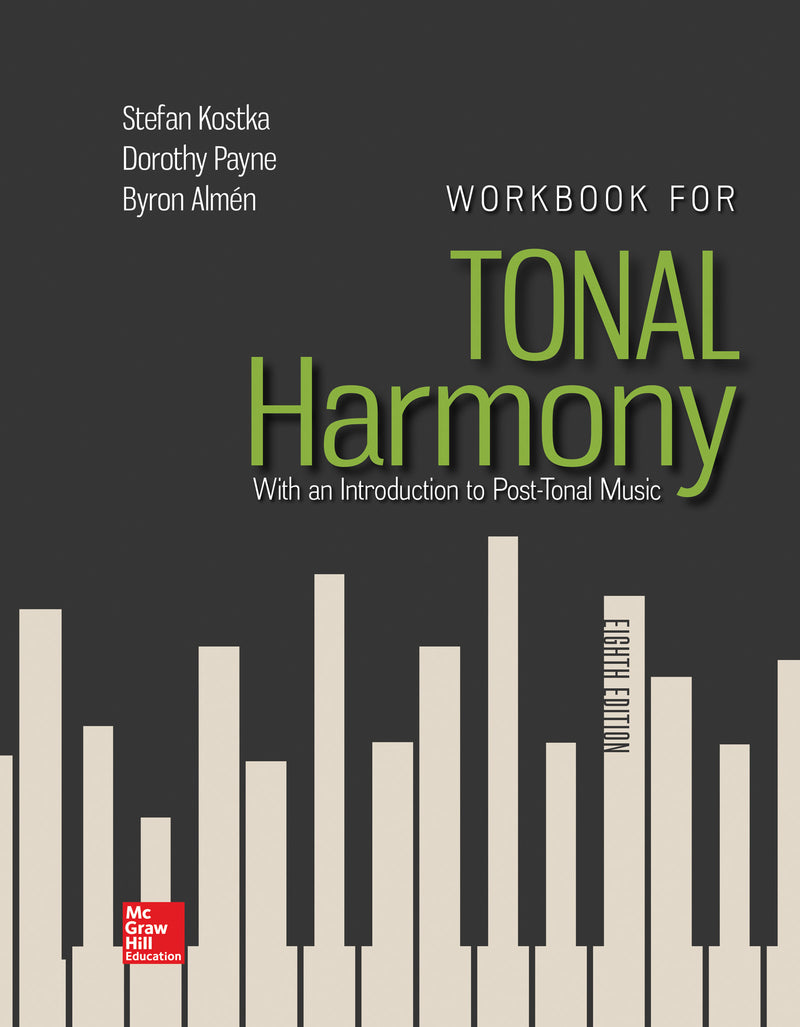 Workbook For Tonal Harmony 8e