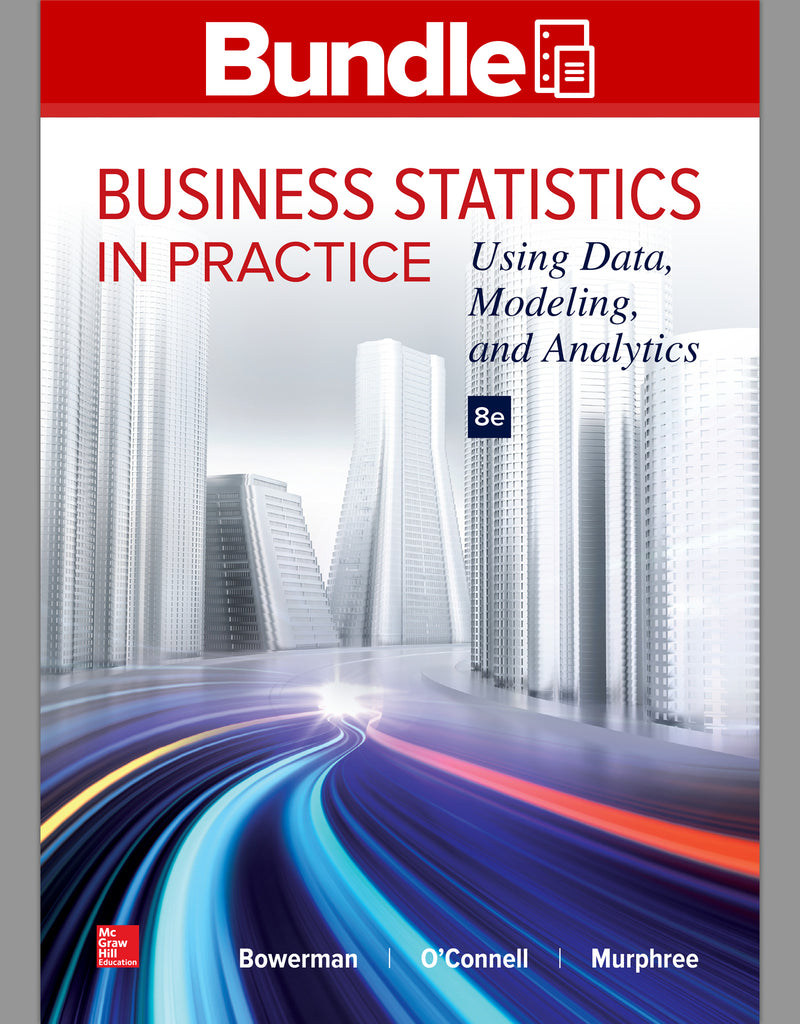Loose Leaf Business Statistics In Practice With Connect Access Card 8e