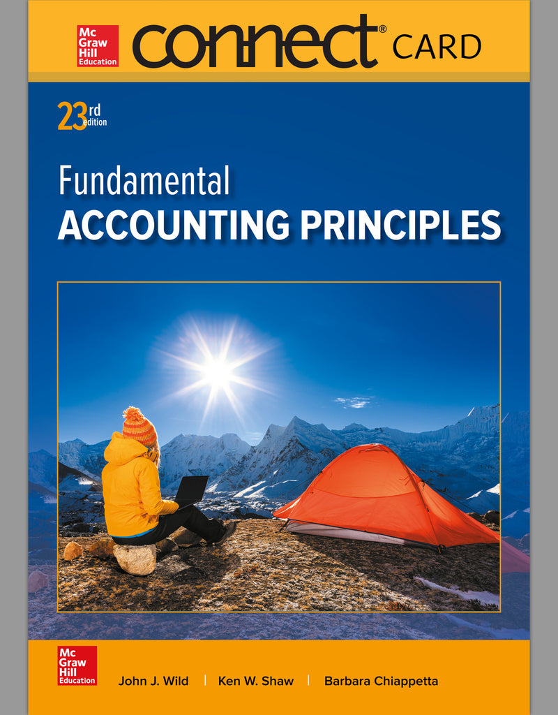 Connect Access Card For Fundamental Accounting Principles 23e