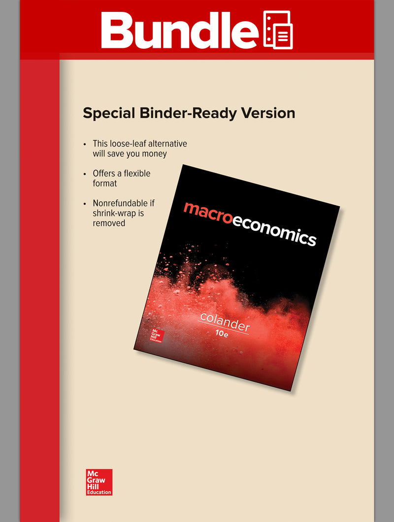 Loose Leaf Macroeconomics With Connect