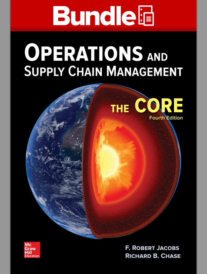 Loose Leaf Operations & Supply Chain Management The Core With Connect 4e
