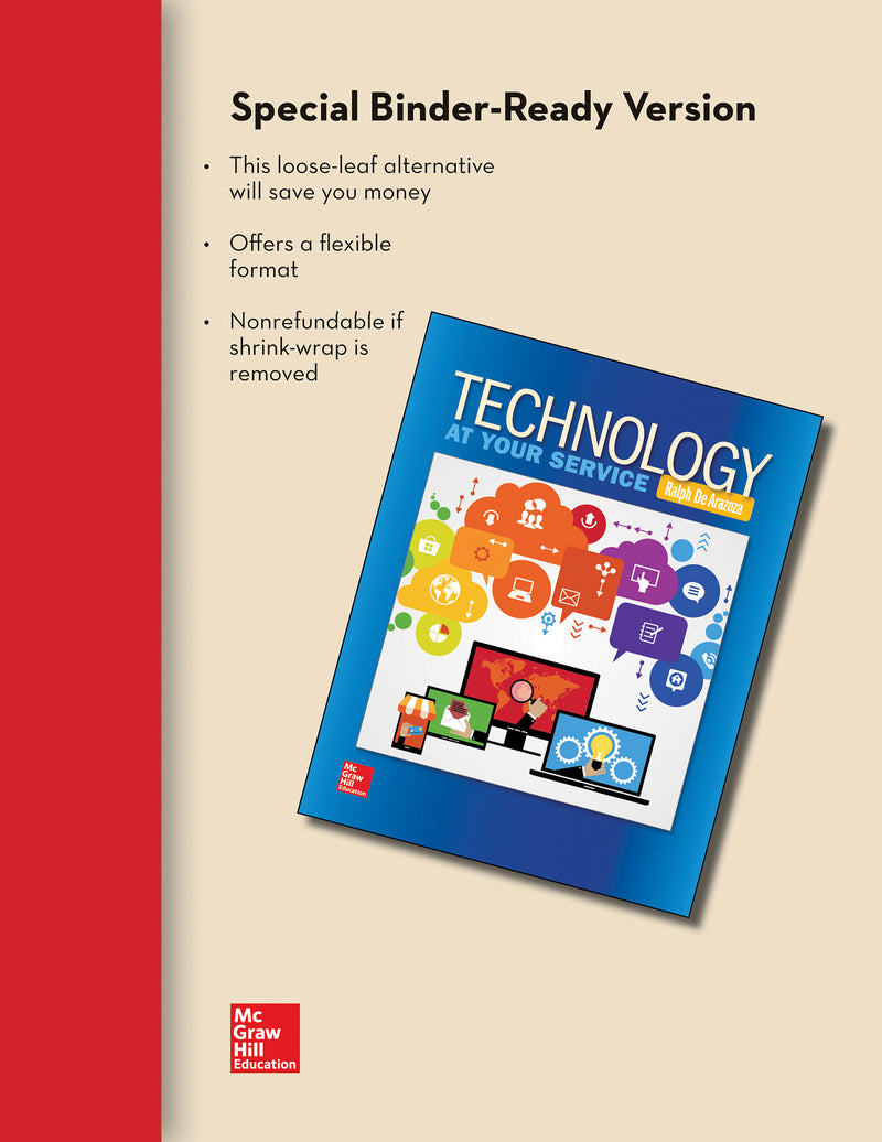 Loose Leaf For Technology At Your Service With Connect Access Card