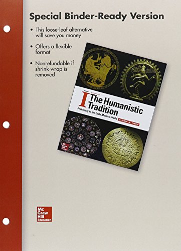 Loose Leaf For The Humanistic Tradition Vol 1 With Connect Access Card 7e