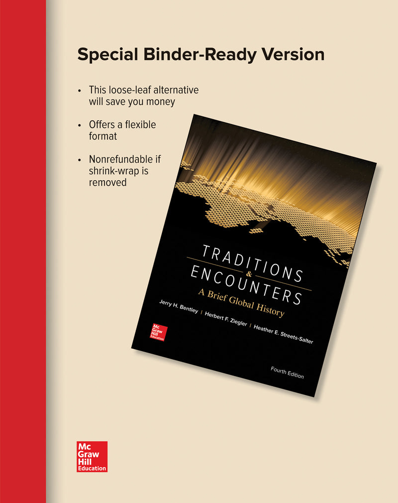 Looseleaf For Traditions & Encounters A Brief Global History 4e