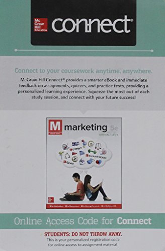 Connect 1 Semester Access Card For M Marketing 5e