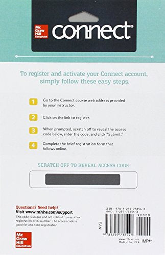 Connect 1 Semester Access Card For Managerial Accounting 3e