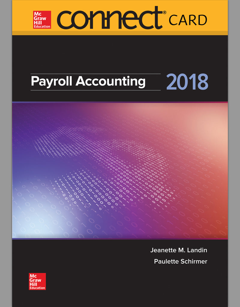 Connect Access Card For Payroll Accounting 2017 3e