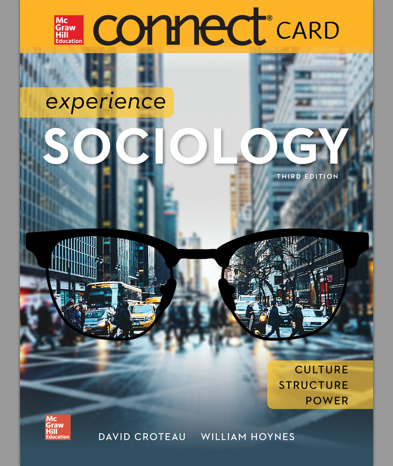 Connect Access Card For Experience Sociology 3e