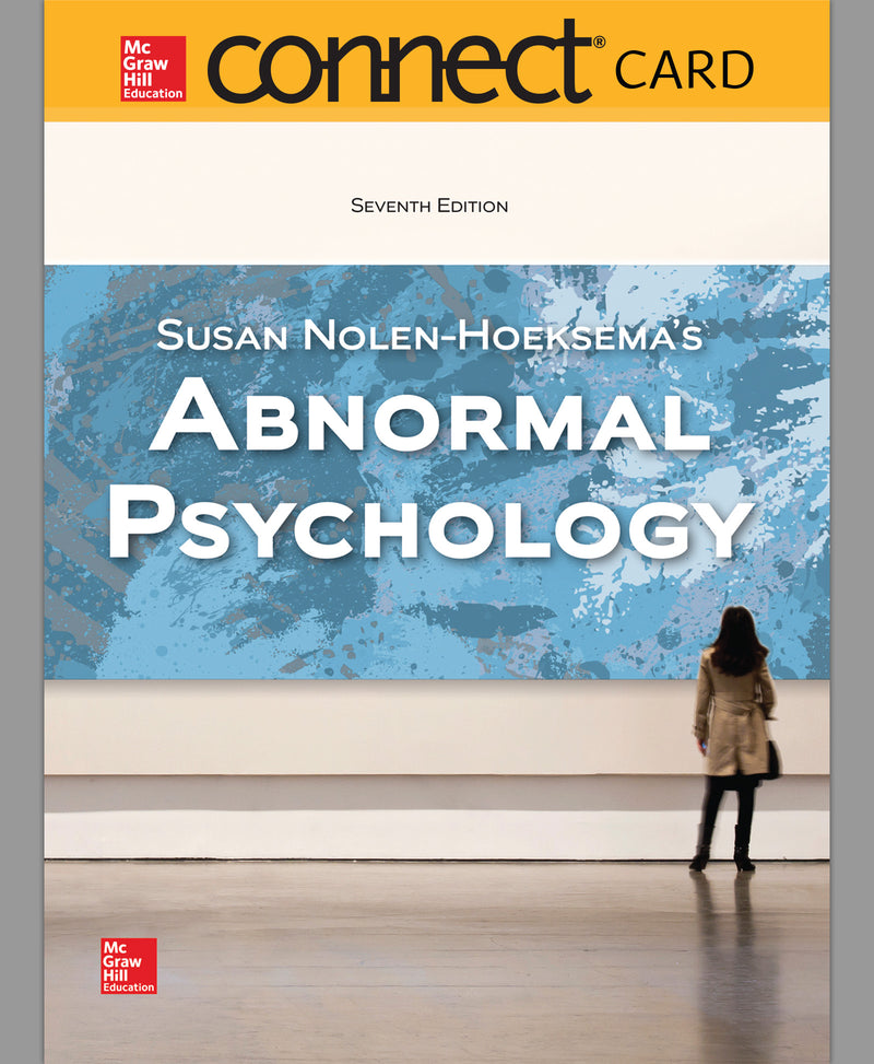 Connect Access Card For Abnormal Psychology 7e