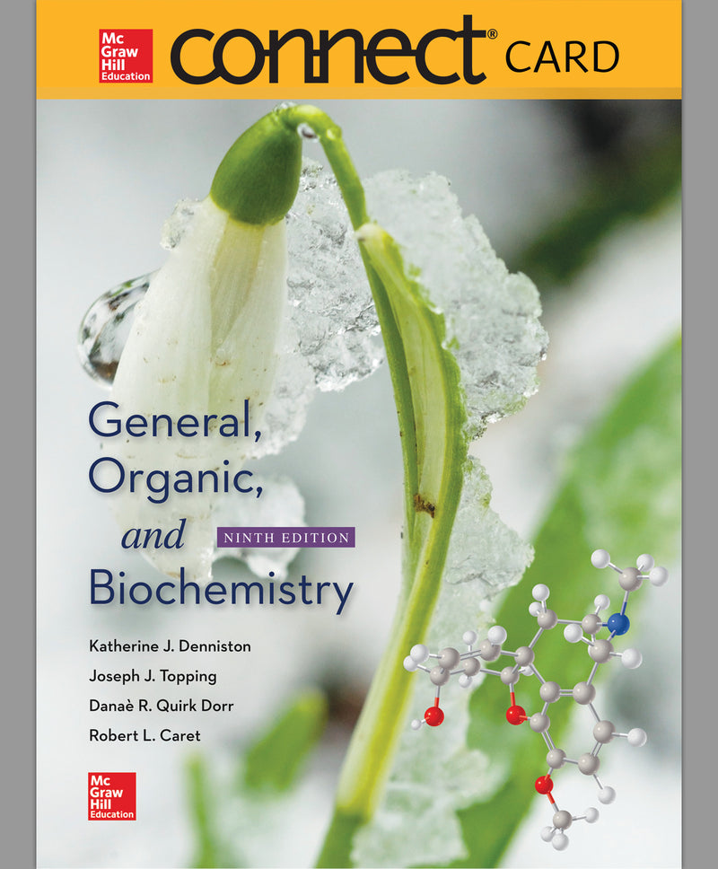 Connect 1 Semester Access Card For General Organic & Biochemistry 9e