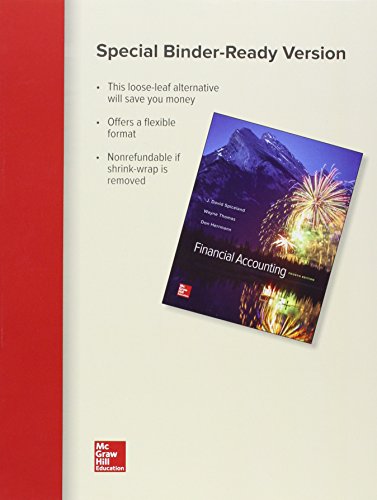 Loose Leaf For Financial Accounting With Connect Access Card 4e