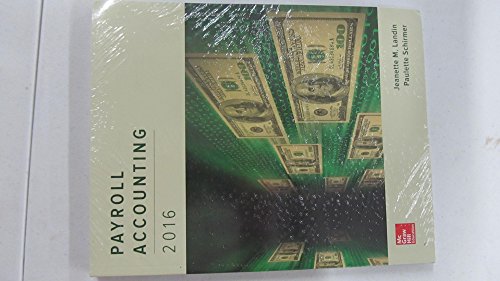 Payroll Accounting 2016 With Connect Access Card 2e