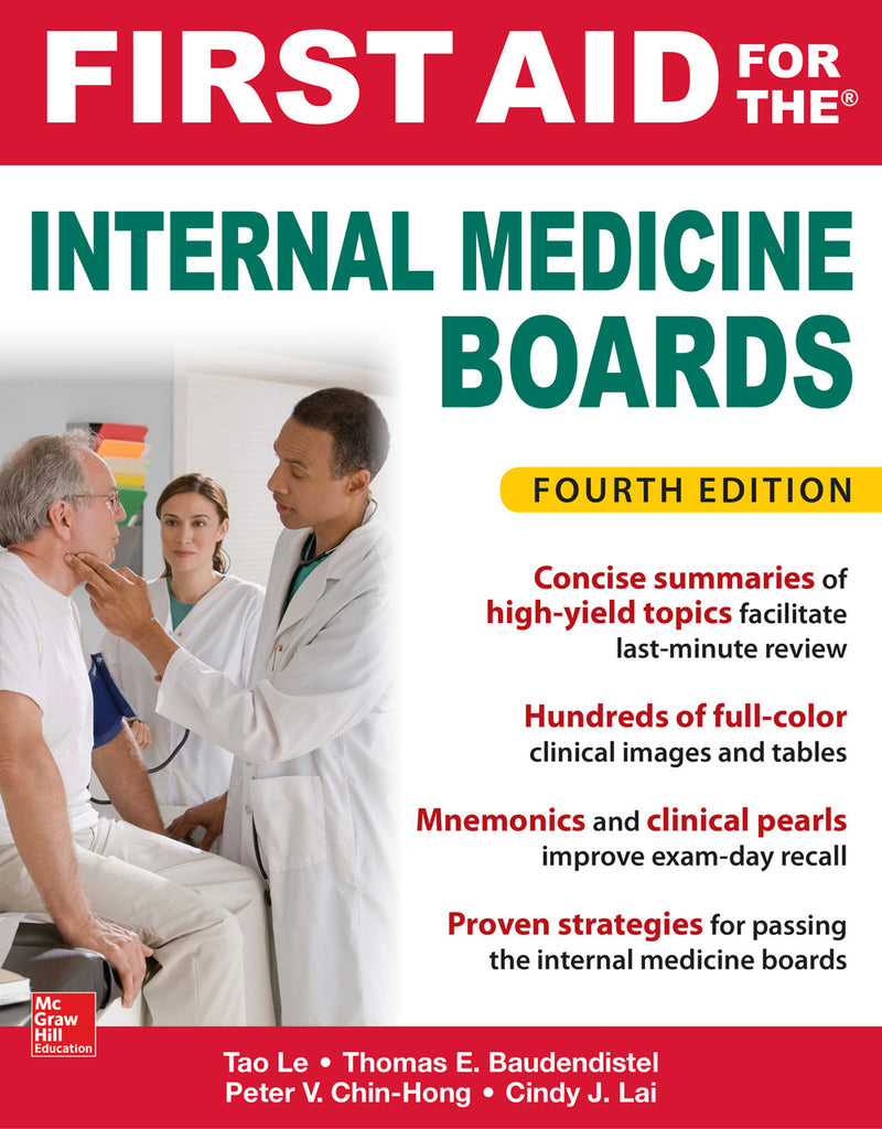 First Aid For The Internal Medicine Boards Fourth Edition 4e
