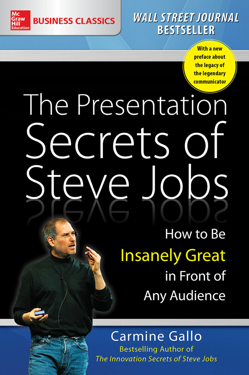 The Presentation Secrets Of Steve Jobs How To Be Insanely Great In Front Of Any Audience