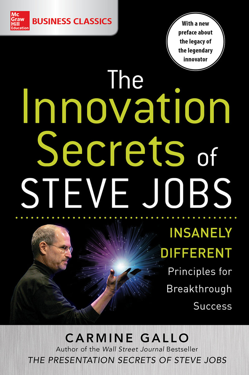 The Innovation Secrets Of Steve Jobs Insanely Different Principles For Breakthrough Success