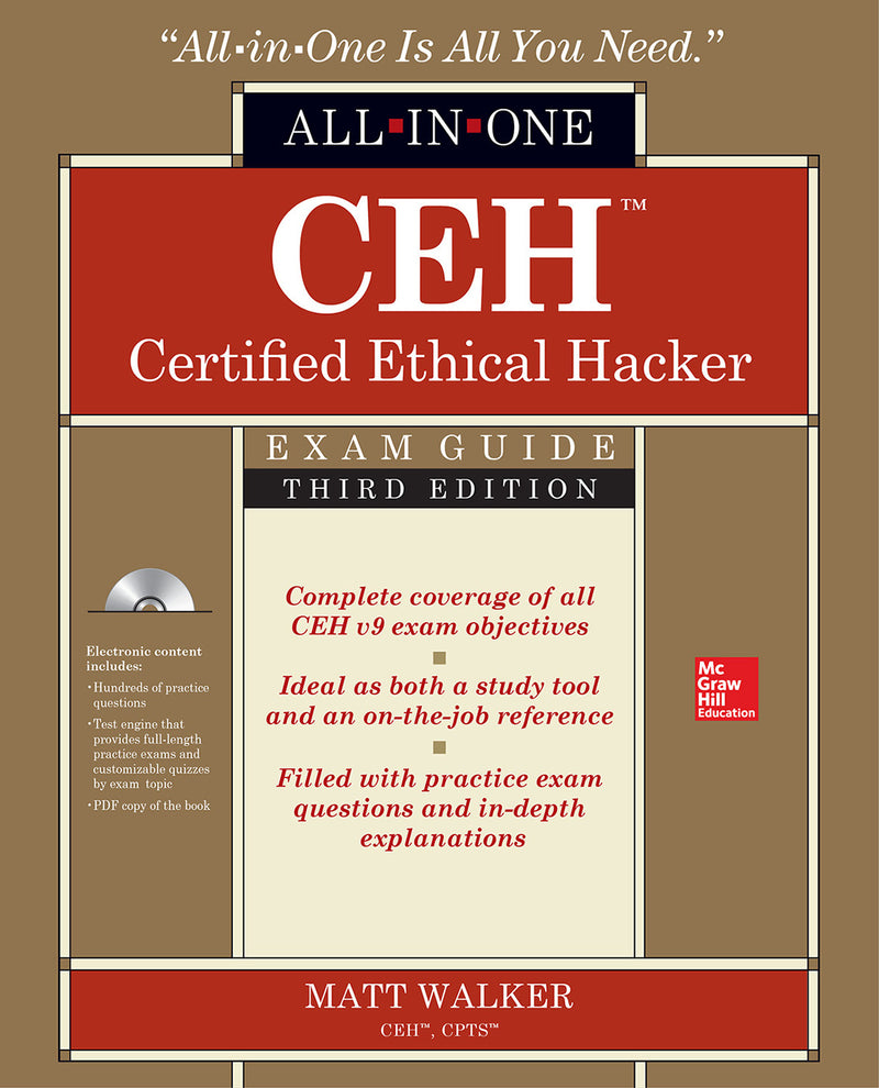 Ceh Certified Ethical Hacker All In One Exam Guide Third Edition 3e