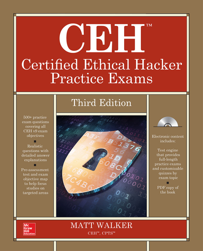 Ceh Certified Ethical Hacker Practice Exams Third Edition 3e