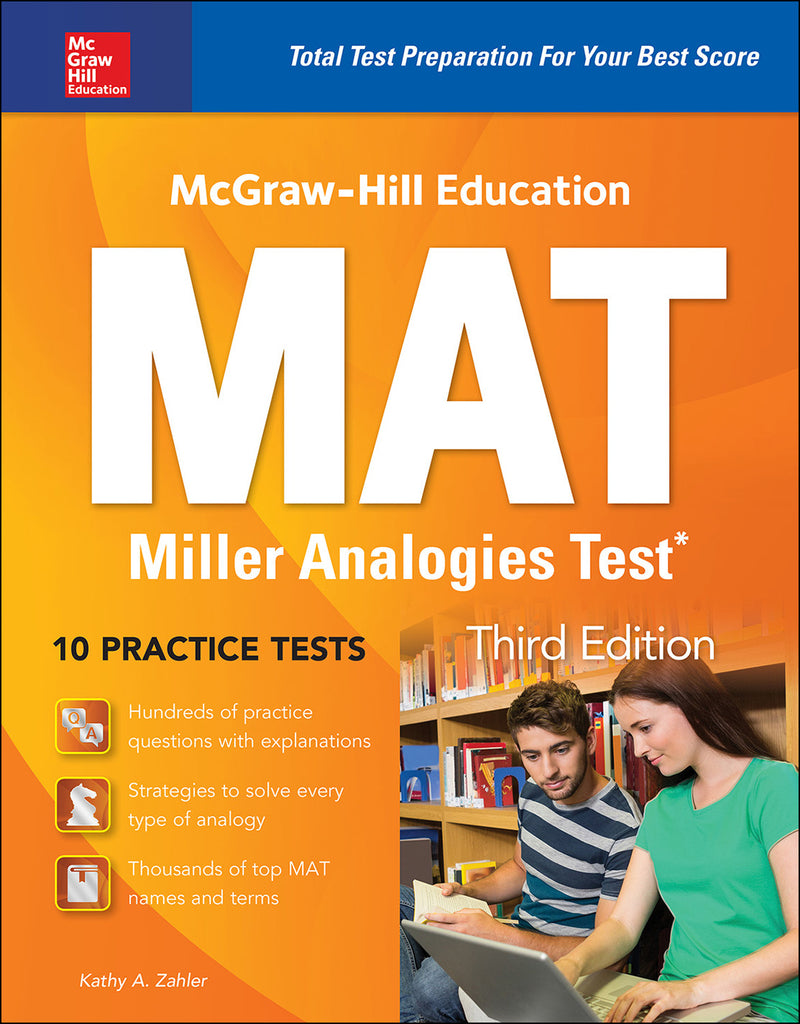Mcgraw Hill Education Mat Miller Analogies Test Third Edition 3e