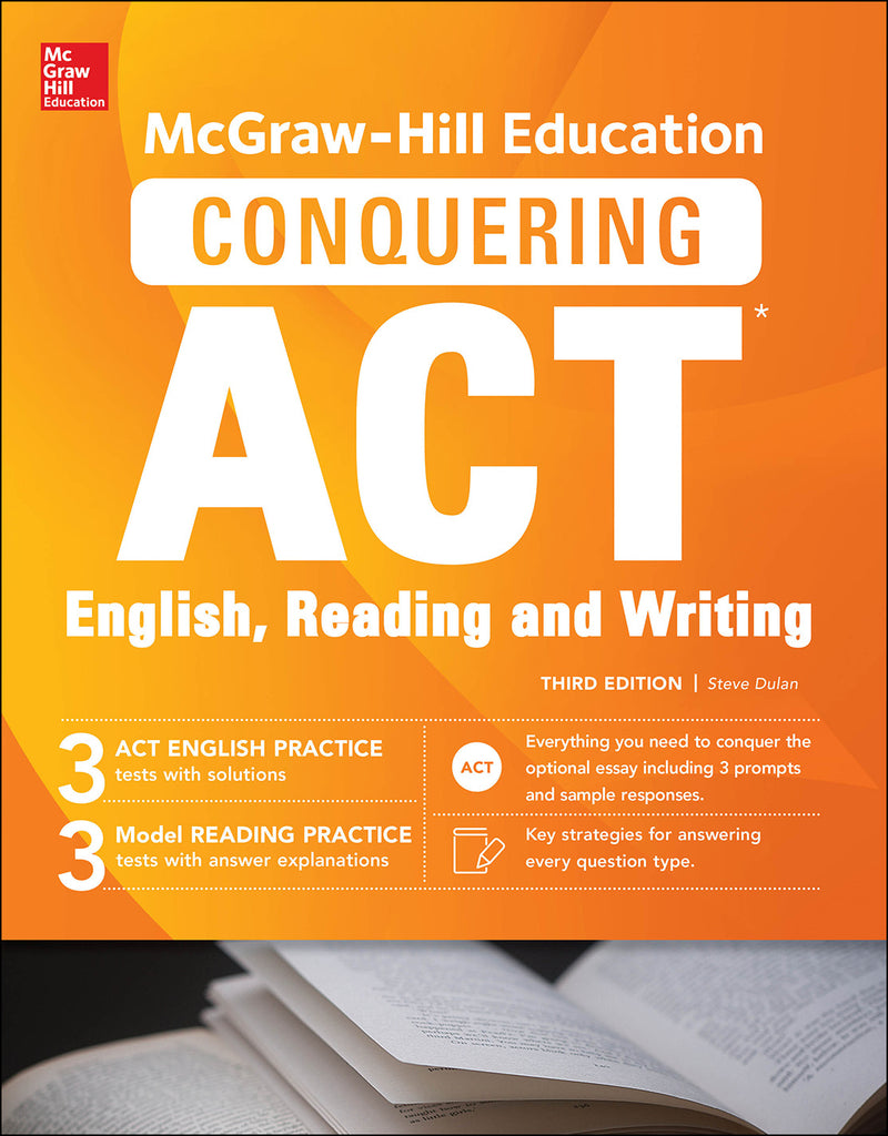 Mcgraw Hill Education Conquering Act English Reading & Writing Third Edition 3e