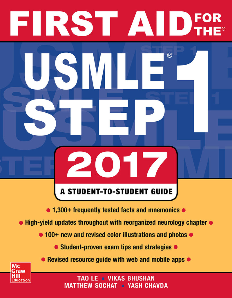 First Aid For The Usmle Step 1 2017 27e