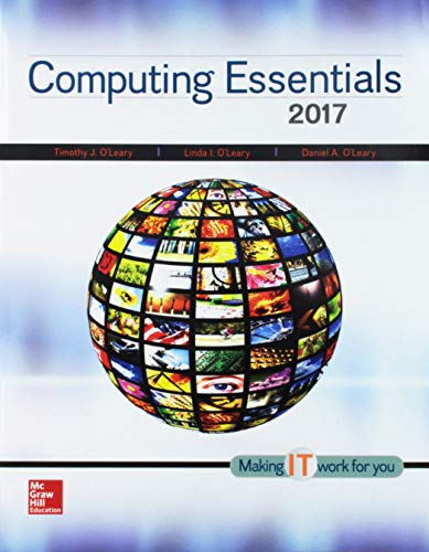 Gen Combo Computing Essentials 2017; Connect Access Card 26e