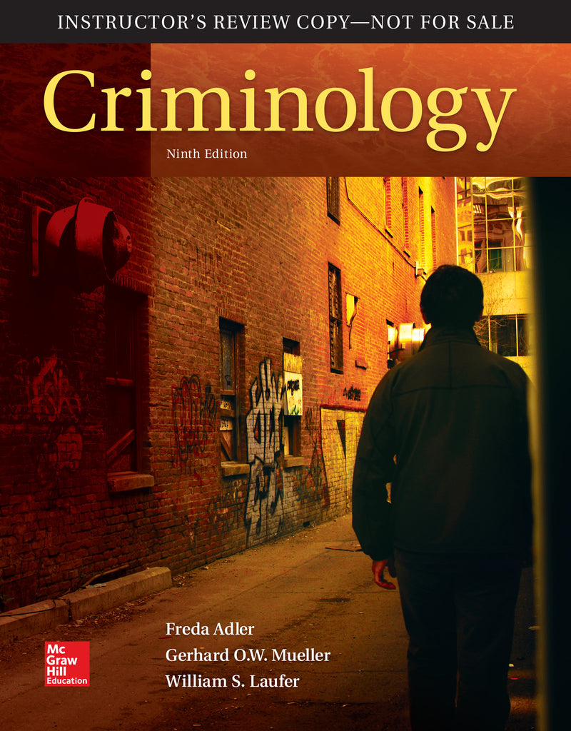 Looseleaf For Criminology 9e