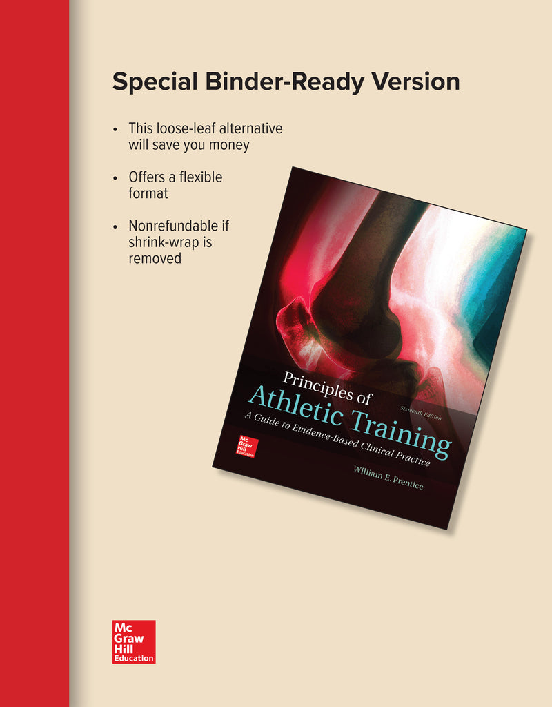 Looseleaf For Principles Of Athletic Training A Guide To Evidence Based Clinical Practice
