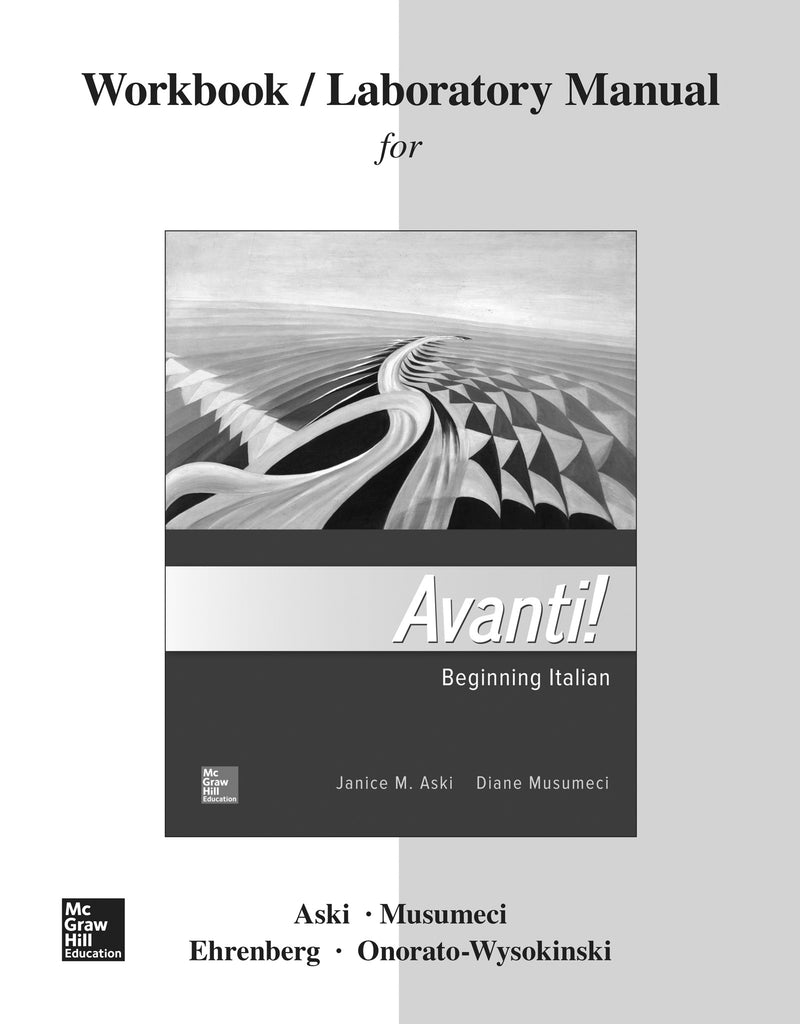 Workbook Laboratory Manual For Avanti 4e
