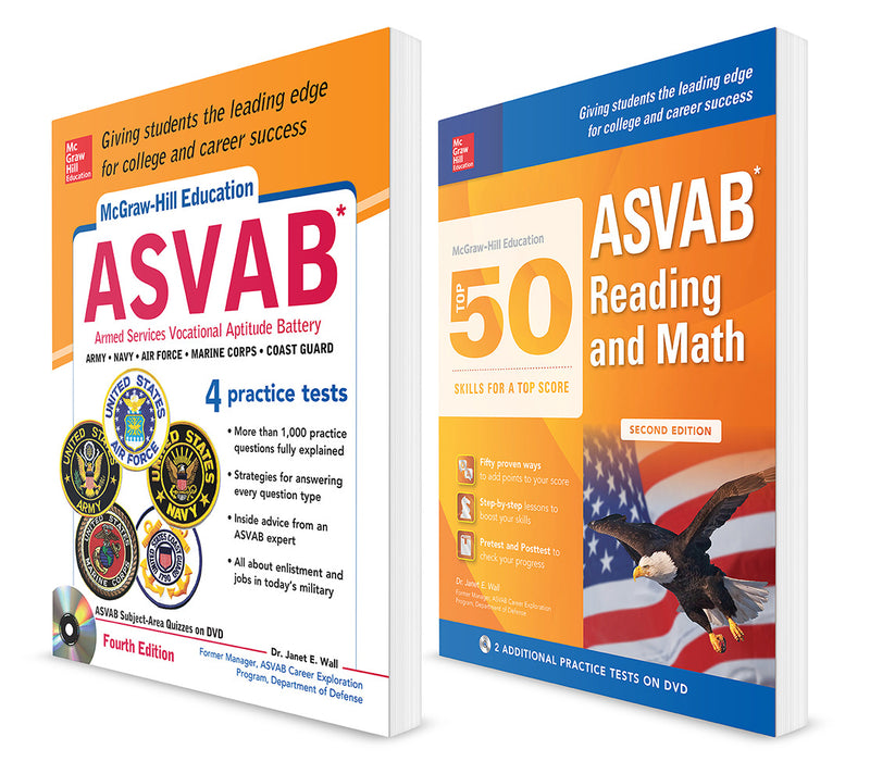 Mcgraw Hill Education Asvab 2 Book Value Pack