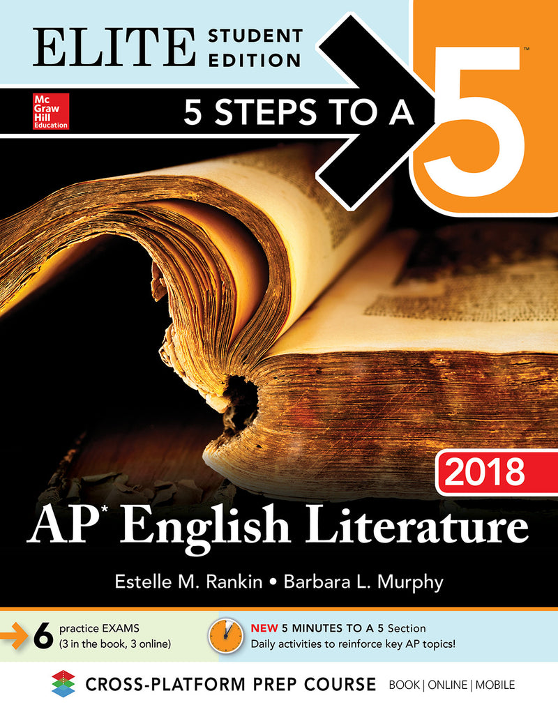 5 Steps To A 5 Ap English Literature 2018 Elite Student Edition 9e