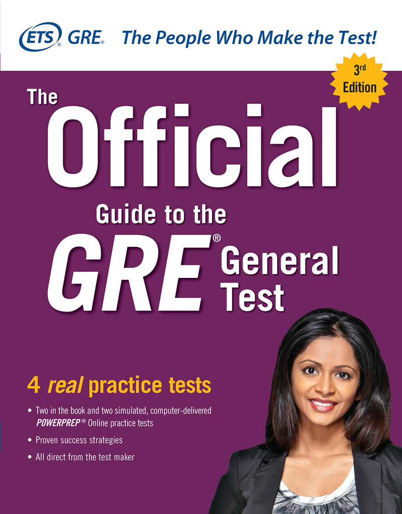 The Official Guide To The Gre General Test Third Edition 3e