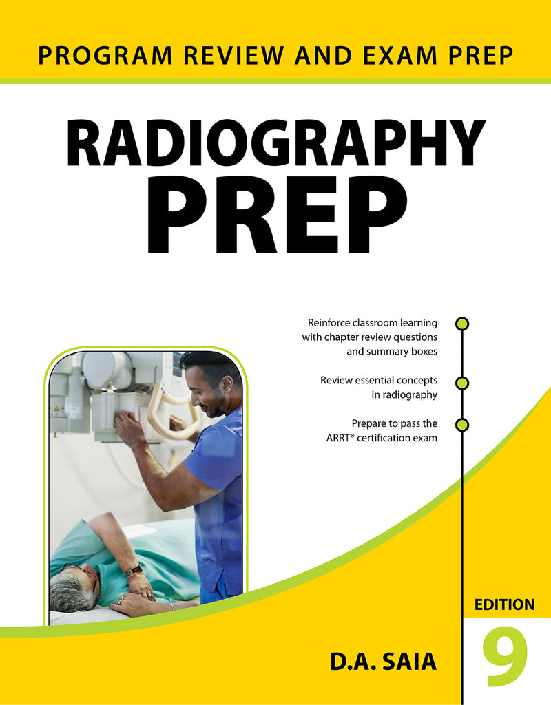 Radiography Prep Program Review & Exam Preparation Ninth Edition 9e