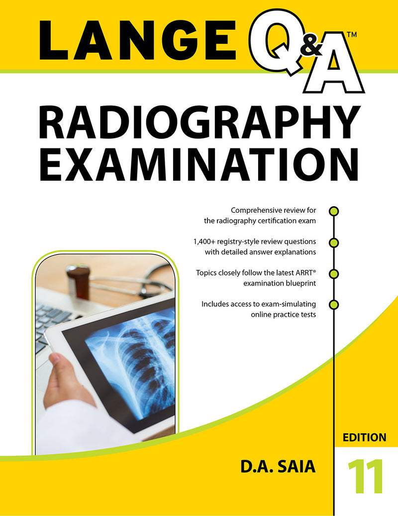 Lange Q&A Radiography Examination 11th Edition